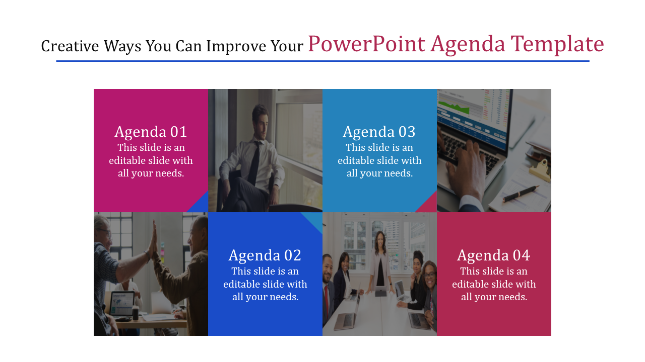 Get Agenda PowerPoint Template and Google Slides Theme